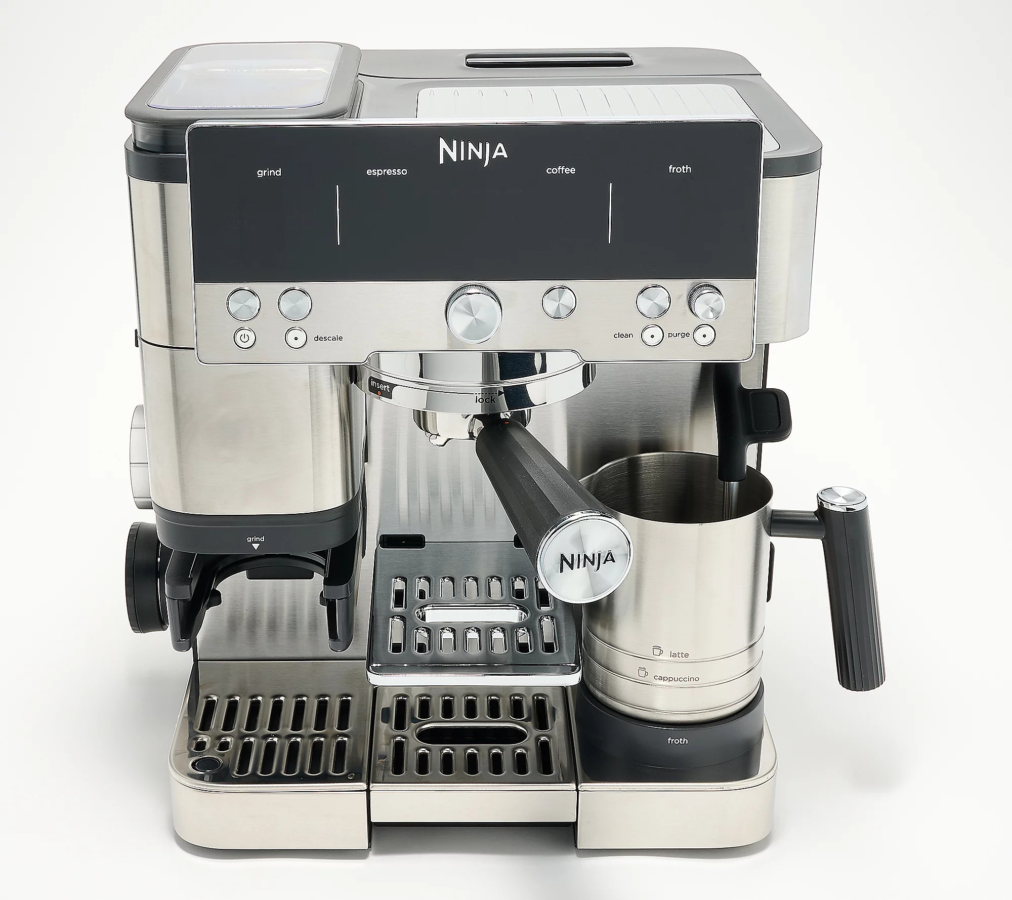 Ninja Luxe Cafe Premier Series 3-in-1 Espresso/Coffee System | QVC