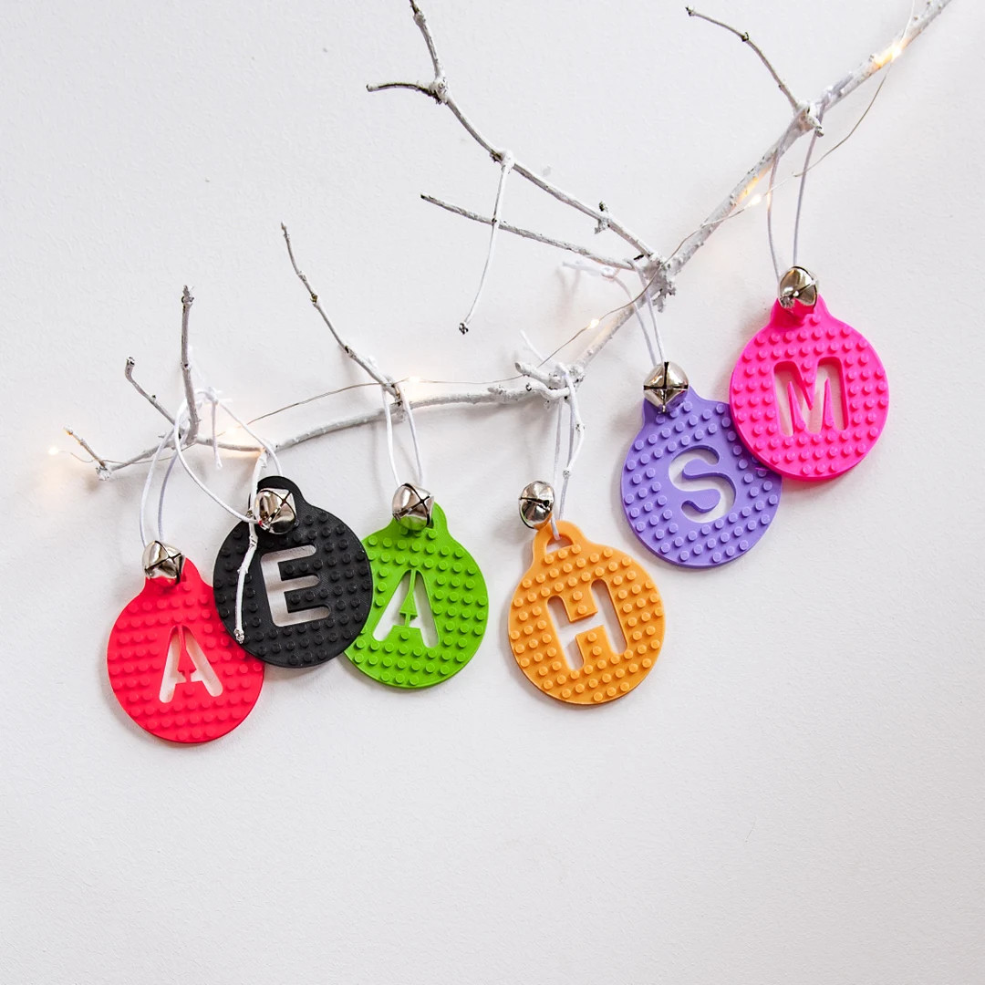 Personalized Brick Tree Ornament Custom Holiday Decoration Boys Girls Christmas Hanging Ornament ... | Etsy (US)