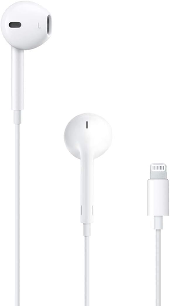 Apple EarPods Headphones with Lightning Connector, Wired Ear Buds for iPhone with Built-in Remote... | Amazon (US)