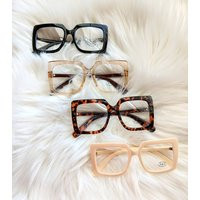 Oversized New Blue Light Retro 70S Style Glasses Women | Etsy (US)