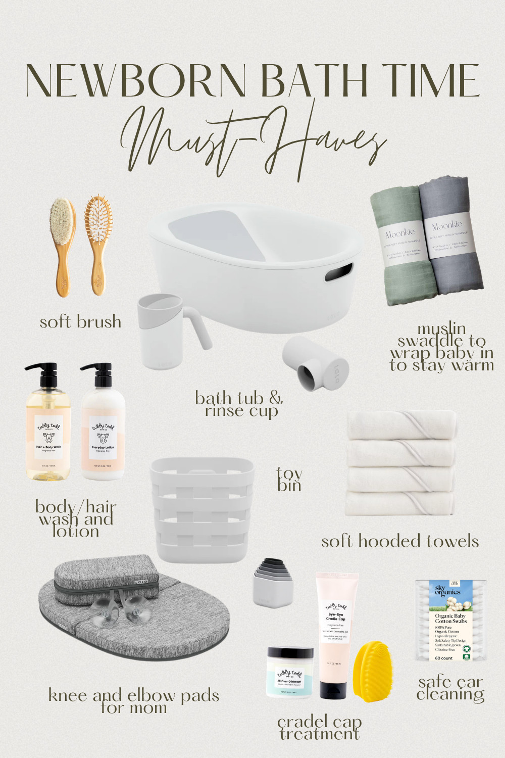 If you’re building your baby registry or just trying to make bath time less overwhelming—these are the newborn bath essentials I actually recommend (and would 100% buy again 🤍)

From the softest brushes for delicate skin to hooded towels that actually keep baby warm, these are the little things that make a big difference—especially during those early newborn days when everything feels new.

Don’t skip the muslin swaddle trick for keeping baby cozy during baths… and trust me, a rinse cup + gentle clean products = game changer.

Saving you the trial and error so you don’t have to 🤍

Shop all of my newborn bath time favorites linked here. 

 #LTKBaby #LTKBump #LTKKids