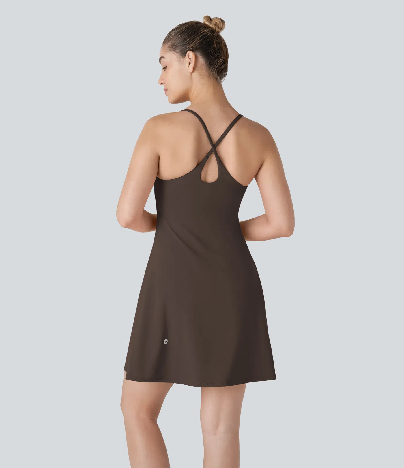 Women’s SoftlyZero™ Plush Backless Active Dress-Longer Length-Easy Peezy Edition - Halara | HALARA