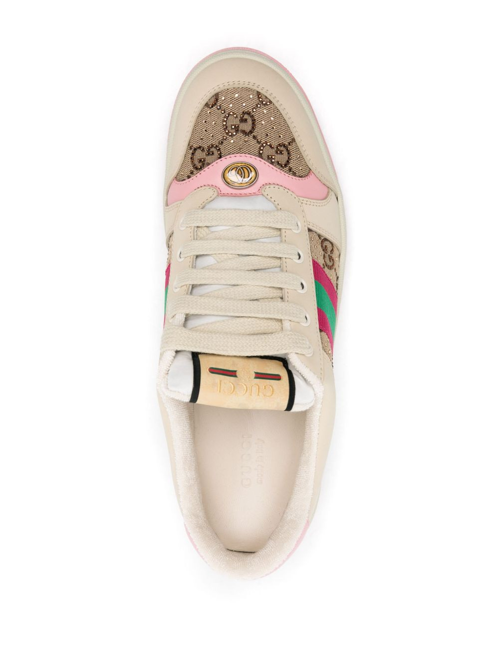 Gucci Sneakers Pink Cotton Polyester - Women | Italist.com US