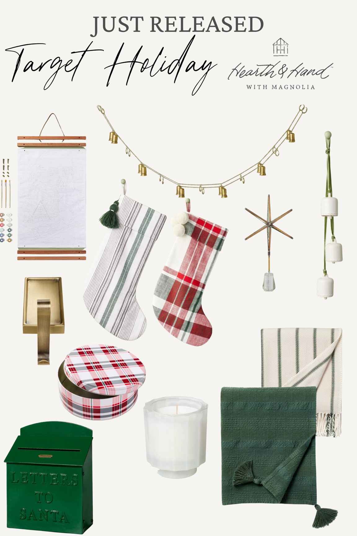 Target and Heart & Hand Magnolia Home Holiday Decor release! 

Target holiday / Hearth and Hand Holiday / Magnolia Home Holiday / Hearth and Hand Christmas Decor / Holiday Decor / Christmas Decor / Holiday Accents / Tree Skirts / Holiday Pillows / Holiday Art / Holiday Greenery / Faux Lit Trees / Holiday Decorations/ Christmas Stockings / Christmas Decor / Christmas Accents / Seasonal Decor / Winter Home / Neutral Seasonal Decor / Holiday Throw Pillows / Christmas Ornaments / Christmas Trees / Holiday Kitchen / Christmas Bells / Brass Bells

#LTKHoliday #LTKSeasonal #LTKhome