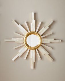 Selenite Star Mirror | Horchow