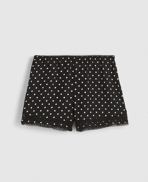Lace-Trim Pull-On Shorts | Madewell