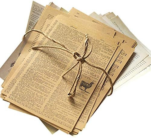 114 Pcs Junk Journal Pages Vintage Ephemera Pack Kraft Paper, Junk Journal Vintage Paper for Scrapbo | Amazon (US)