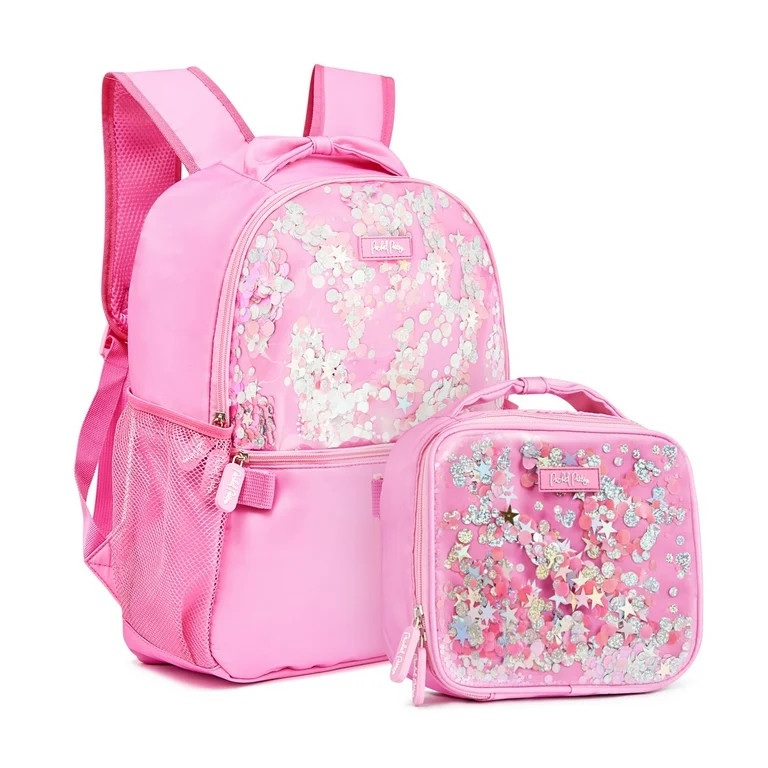 Backpack and Insulated Lunchbox Set, Packed Party 'Pretty in Pink Just Add Sparkle', Nylon, 17x 1... | Walmart (US)