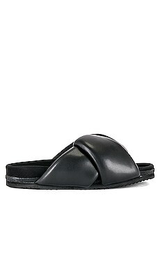 R0AM Foldy Puffy Slide in Black from Revolve.com | Revolve Clothing (Global)