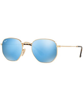 Ray-Ban Sunglasses, RB3548N HEXAGONAL FLAT LENSES & Reviews - Sunglasses by Sunglass Hut - Handba... | Macys (US)