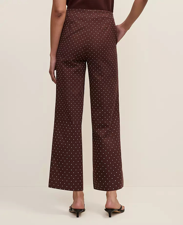 The Grace Pant in Polka Dot | Ann Taylor
