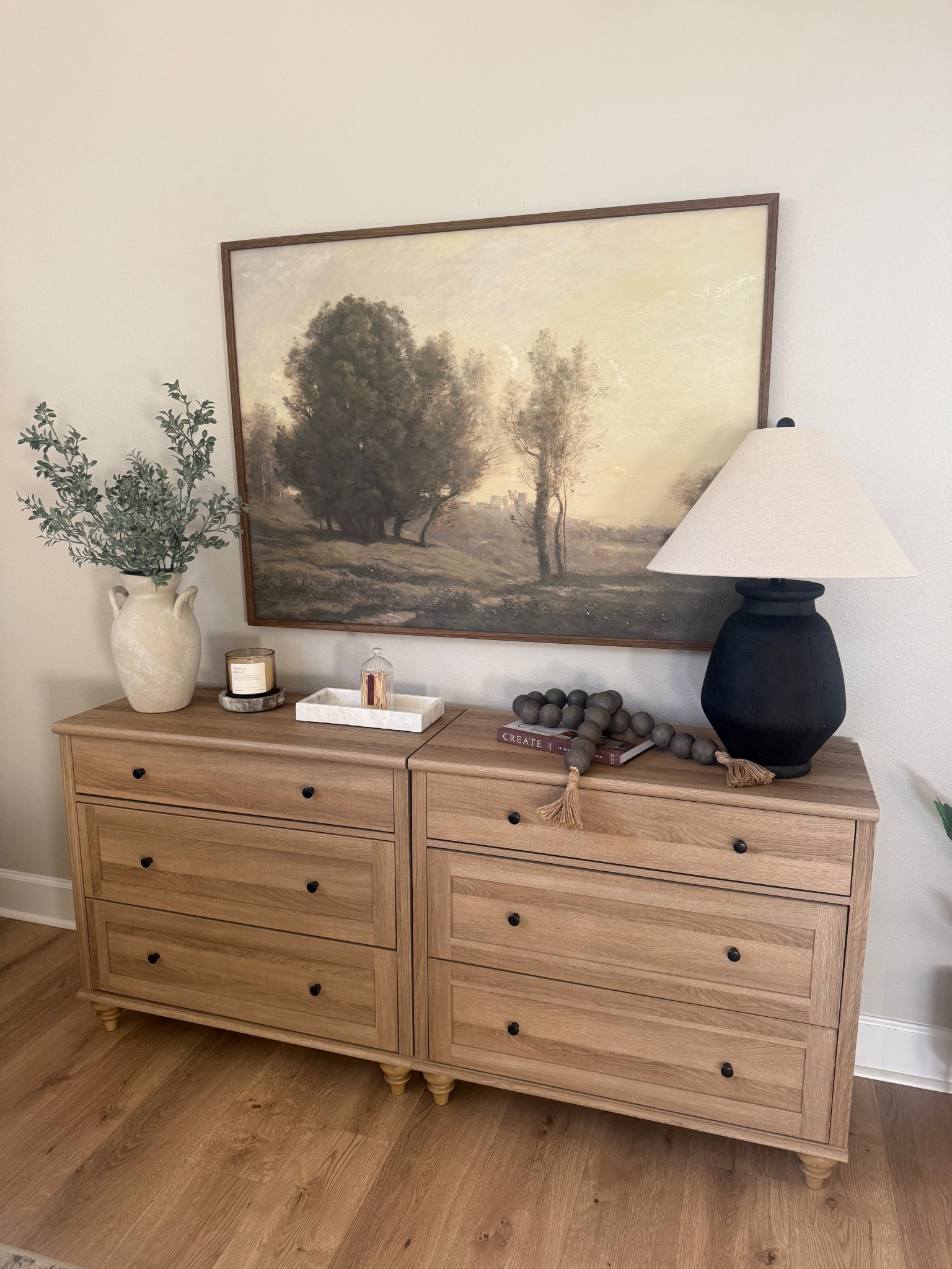 This dresser completely transformed this space 🤎 The warm wood tone and classic design make it such a timeless piece. Found it @Wayfair  and it’s currently on sale. Such a good furniture find.


#LTKHome #LTKSaleAlert