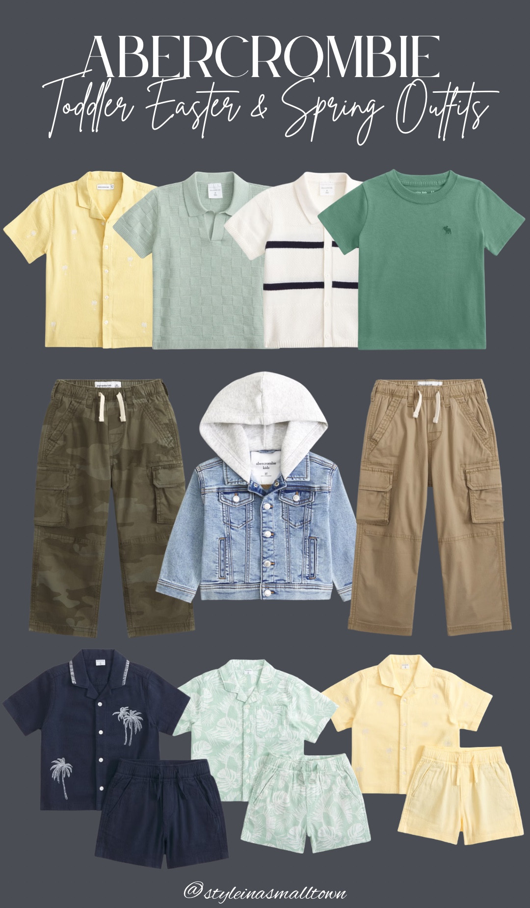 The toddler boy spring clothes are so cute and would make great Easter outfits for your little guy! Abercrombie is having an in-app 25% off sale right now right click the items links click to copy the code and paste at checkout! 

#LTKKids #LTKBaby #LTKSpringSale