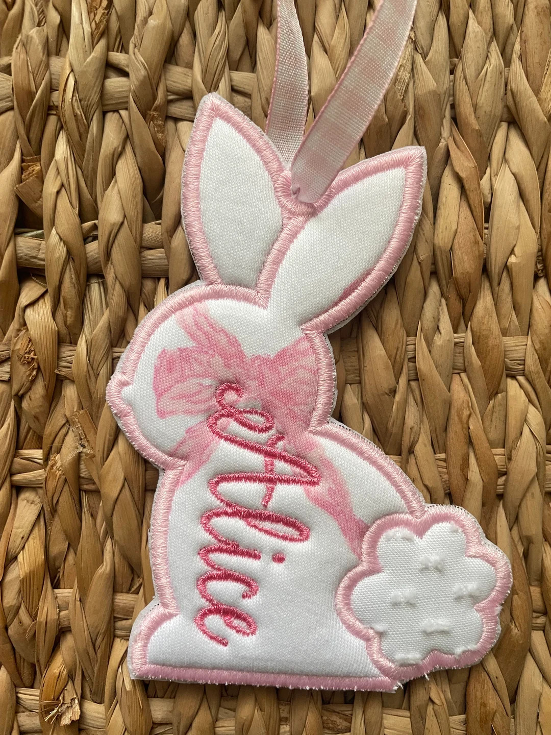 Easter Basket Gift Tag| Monogrammed Bunny Name Tag | My First Easter Tag, Personalized Easter Bas... | Etsy (US)