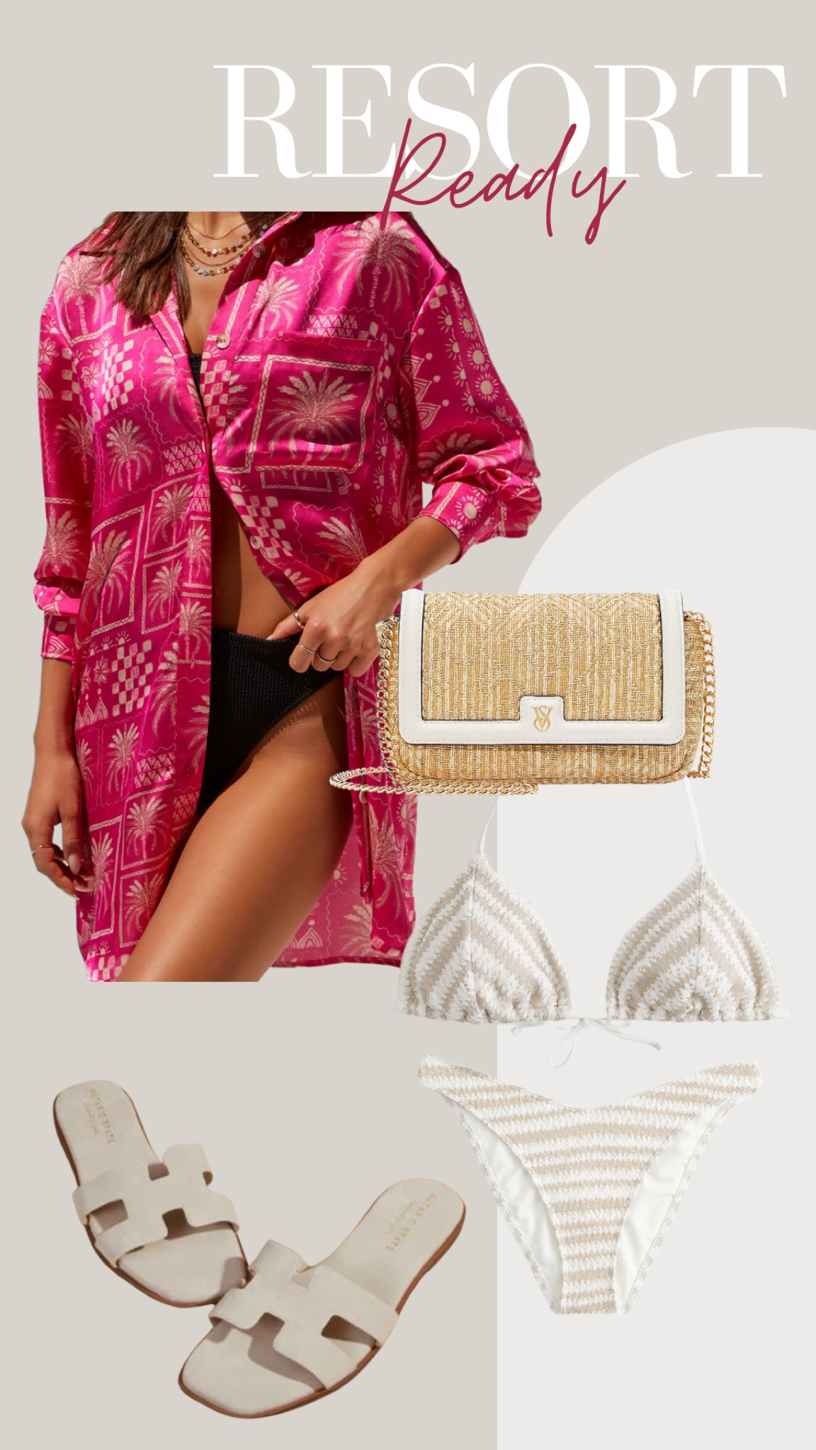 Living in cover ups and bikinis for 4 whole days 🌴💕🍹

Hollister swim sale, Vici Swimsuit Coverup, Button Down Dress, Summer Sandals, Beach Vacation Outfits, Summer Vacation Outfit 

#LTKTravel #LTKSeasonal #LTKSwim