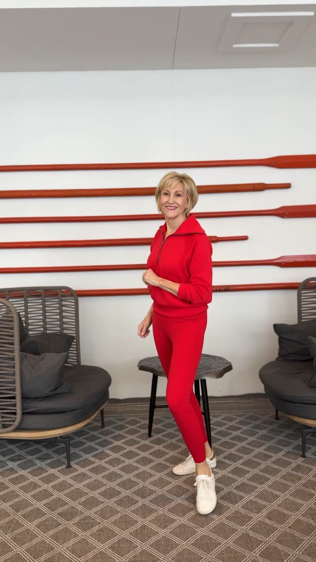 Get ready to get 20% OFF this outfit and the @spanx collection when you shop via the LTK app!
This matching set looks good and feels good! It’s made from light as air fabric that is breathable and has a 4-way stretch. These booty boost leggings have medium compression that provides a booty lift and shaping effect. 
Get yours today!
🛍️Scroll down to shop & follow for more


#LTKOver40 #LTKSpringSale #LTKActive