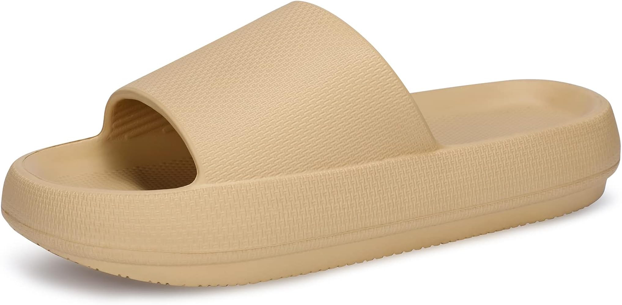 welltree Slides for Women Men Pillow Slippers Non-Slip Bathroom Shower Sandals Soft Thick Sole In... | Amazon (CA)