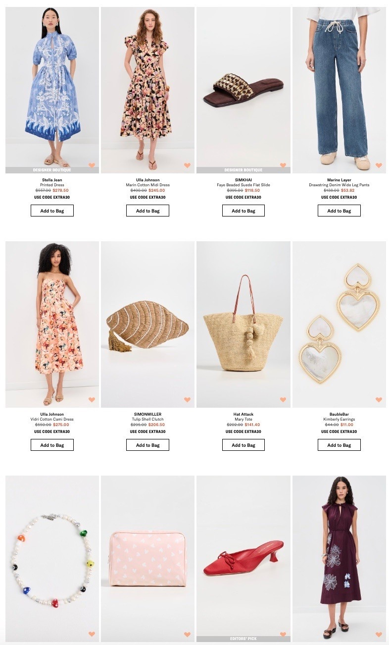 My favorites from the shopbop sale! Use code EXTRA30 at checkout! Also included my favorite pieces from their new private label - Madelynne! One of my favorite names after my daughter 🥰 shop what I am loving here!

#LTKSaleAlert