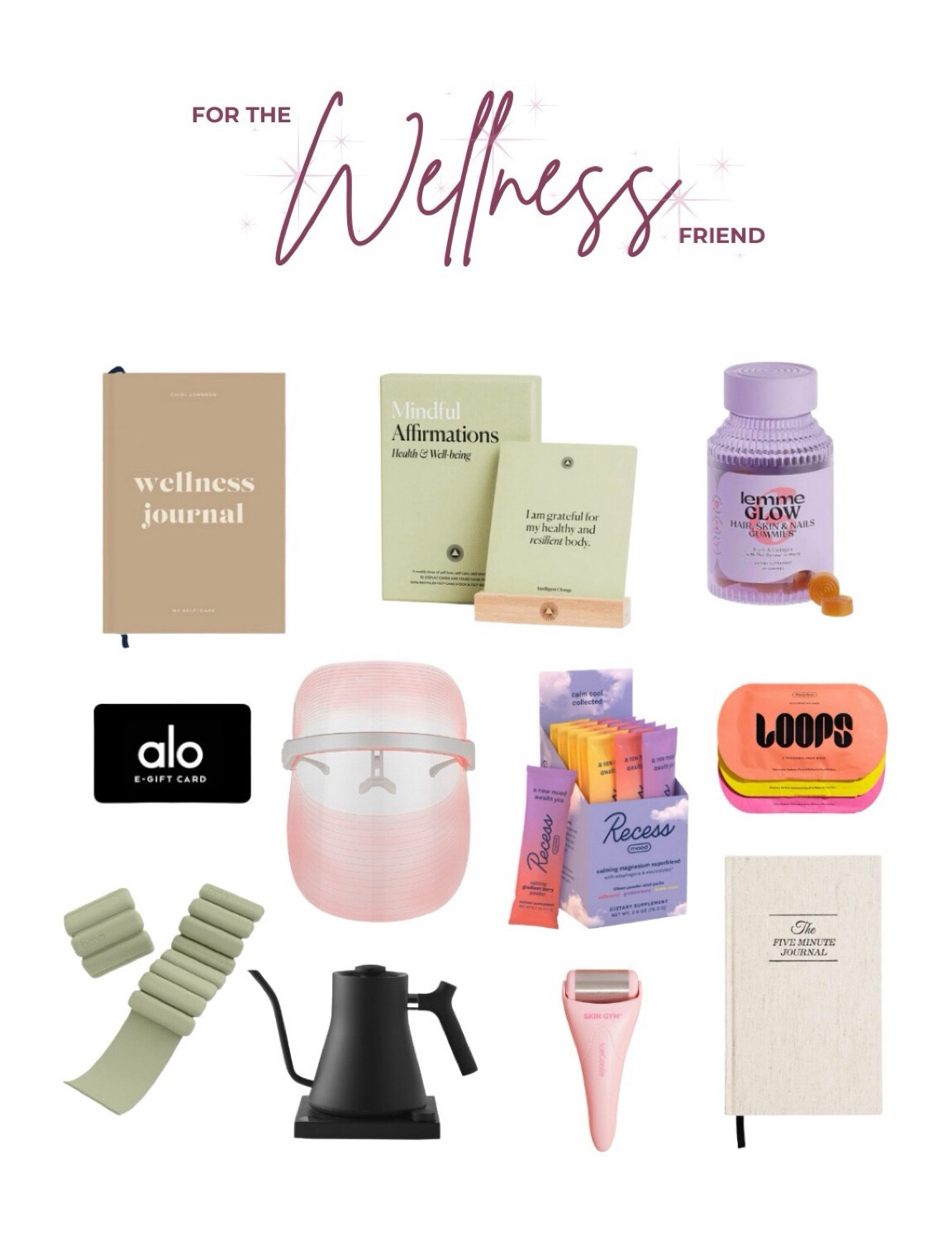 Holiday gift ideas for the wellness friend 

#LTKGiftGuide #LTKHoliday