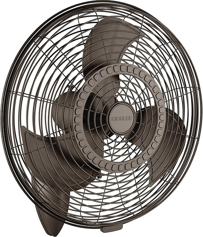 KICHLER 339224SNB Wall Fan, 24", 24 Inch, Satin Natural Bronze | Amazon (US)