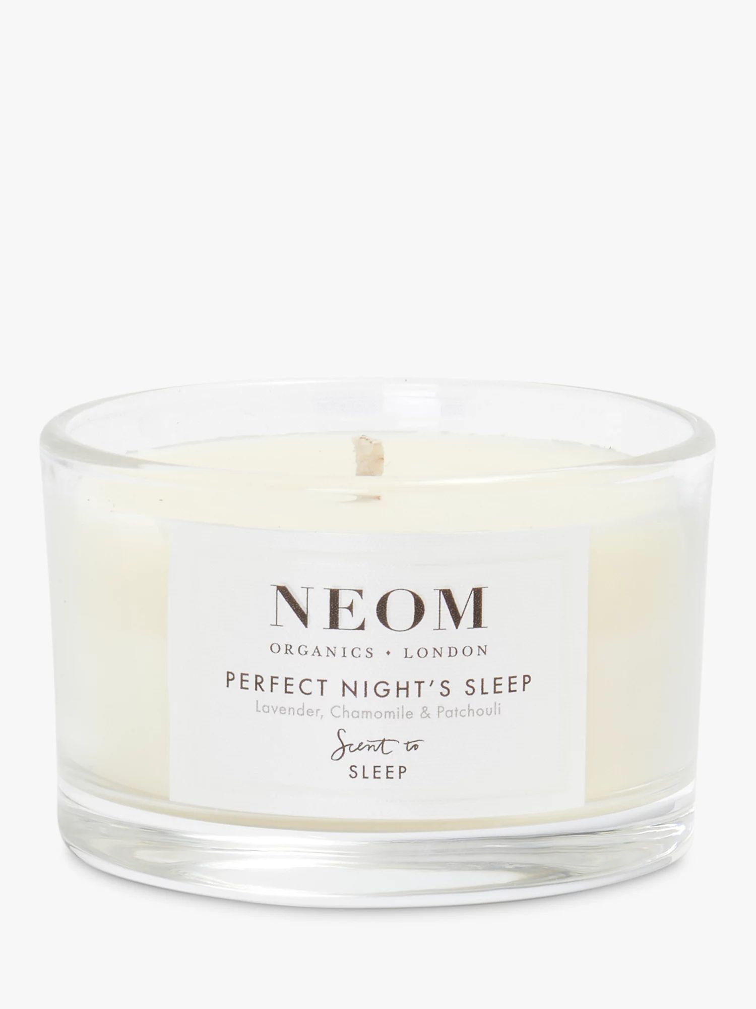 Neom Organics London Perfect Night's Sleep Travel Scented Candle | John Lewis (UK)