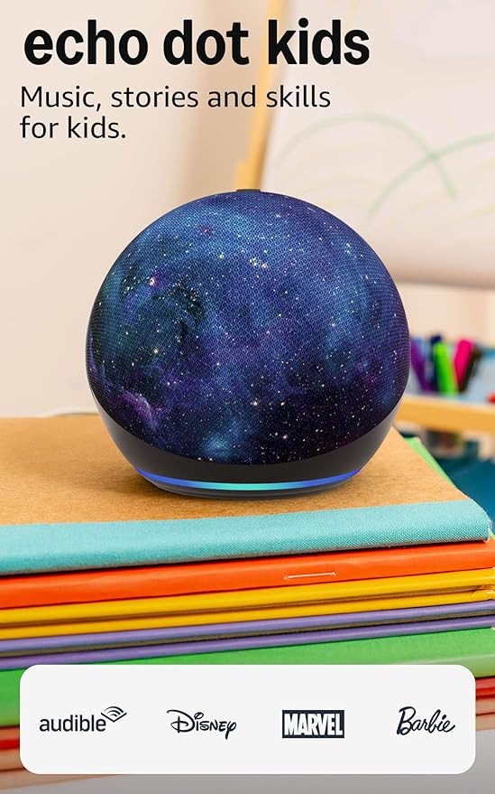 Amazon Echo Dot Kids (newest model), Smart speaker to enjoy age-appropriate audiobooks, interacti... | Amazon (US)