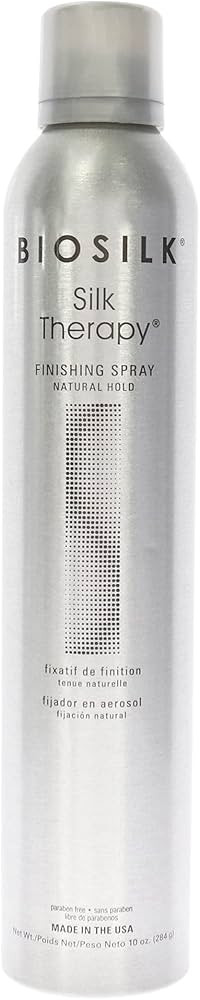 BioSilk Silk Therapy Natural Hold Finishing Hair Spray for Unisex, 10 Ounce | Amazon (US)