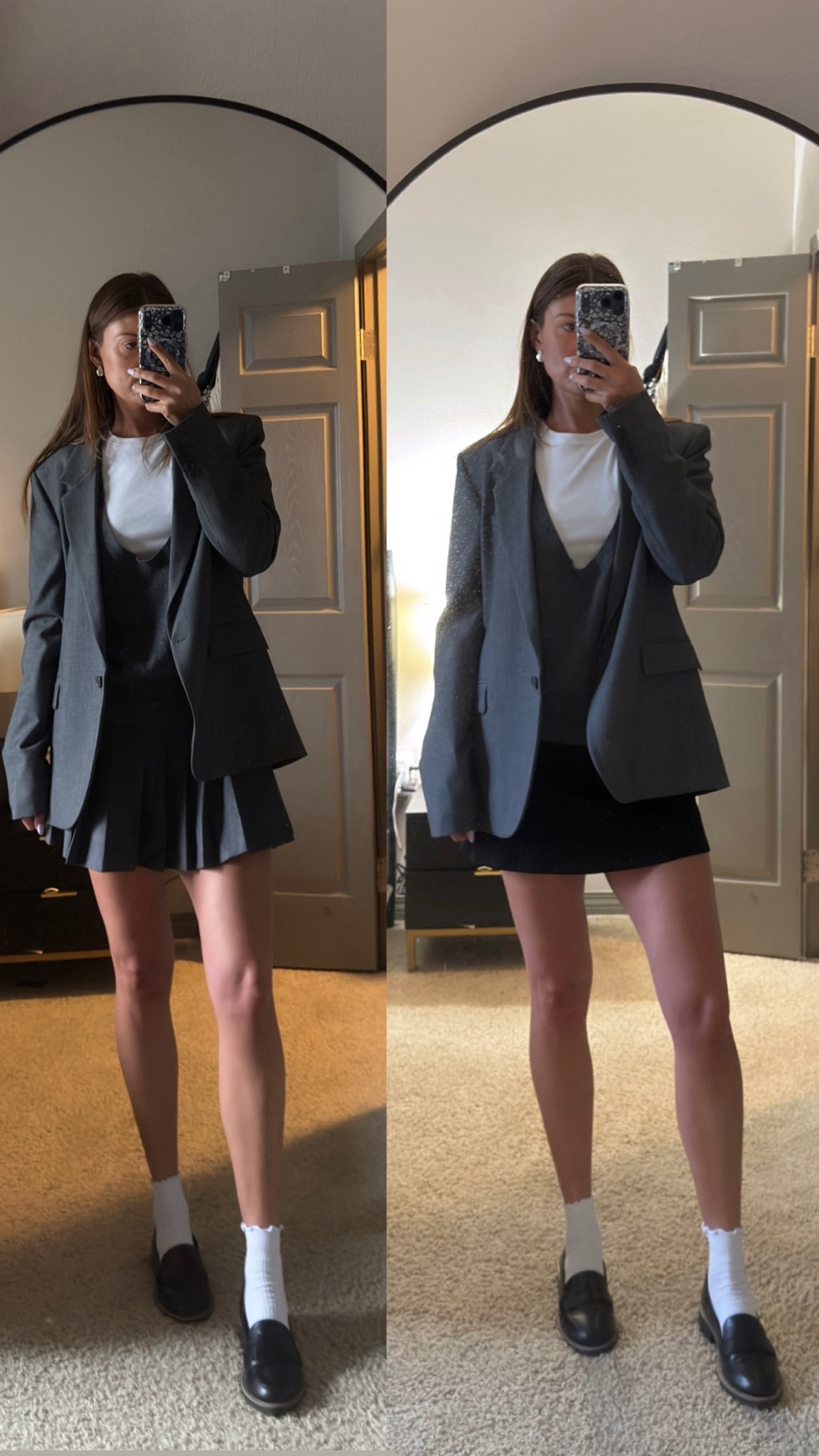 Could not decide which skirt 

#LTKWorkwear #LTKootd