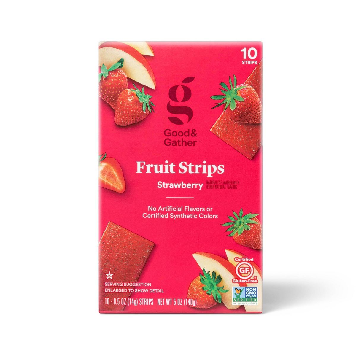 Strawberry Fruit Strips - 5oz/10ct - Good & Gather™ | Target