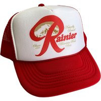 Rainier Beer Hat Snapback Adjustable | Vintage 70S Red Drinking Trucker | Etsy (US)
