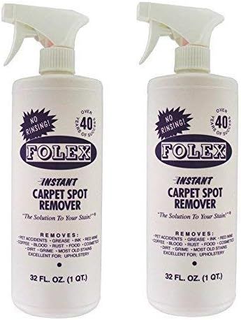 FOLEX Instant Carpet Spot Remover, 32oz 2 Pack | Amazon (US)