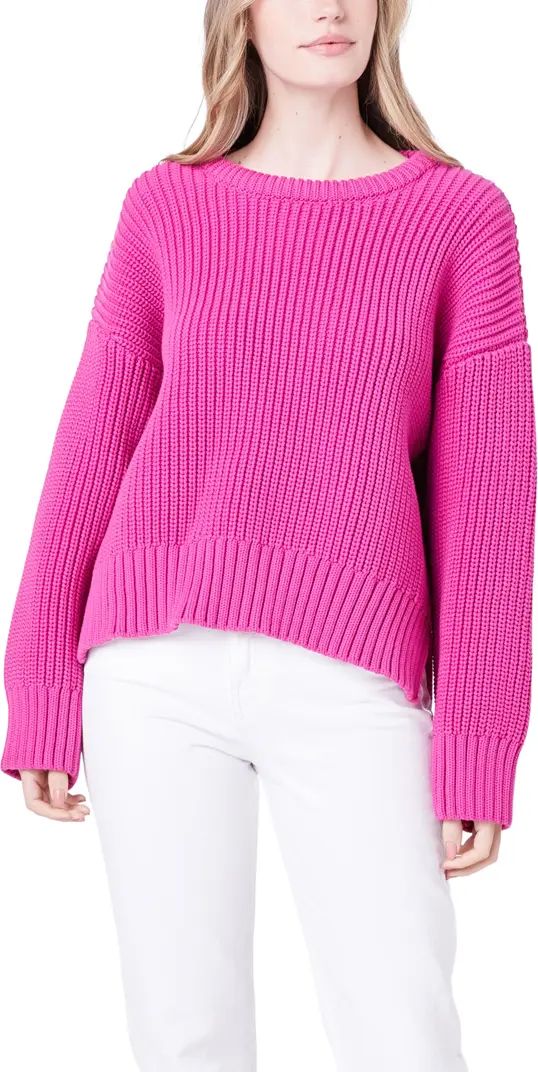 English Factory Oversize Rib Sweater | Nordstrom | Nordstrom