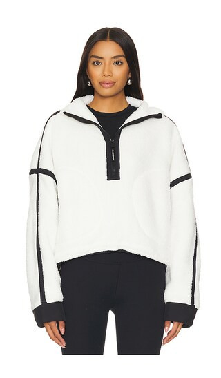 Free People x FP Movement Mountain High 1/2 Zip in White. - size S | Revolve Clothing (Global)