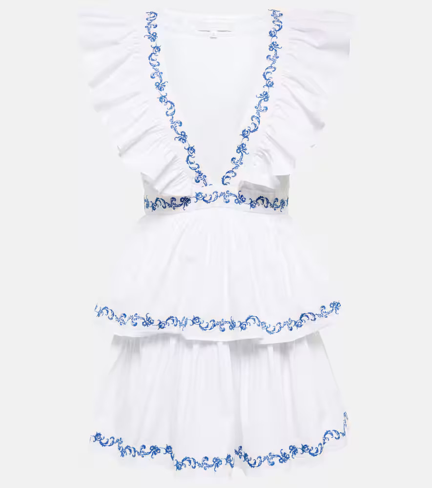 Miranda embroidered minidress | Mytheresa (US/CA)