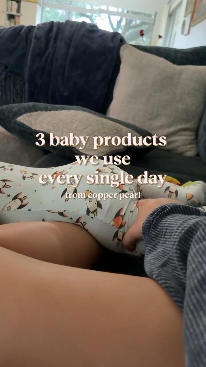 EVERY SINGLE DAY!! some essentials we wouldn’t function without 😭 always from @copperpearl , link in bio saves!! ✨ #copperpearlmonthly #babyessentials #mommusthaves #babyboys #momtips