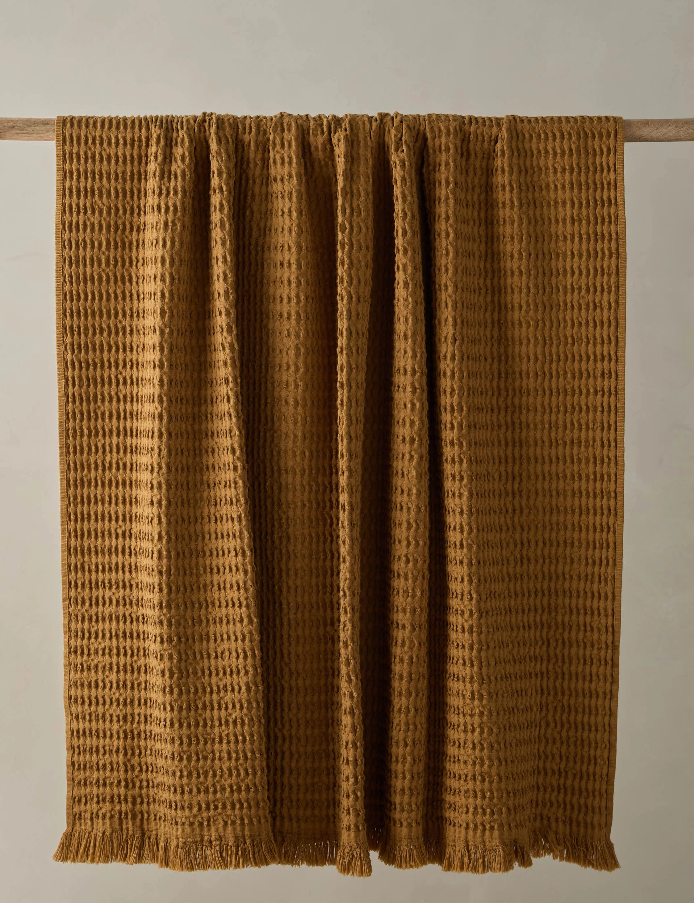 Sophie Cotton Throw, Marigold | Lulu and Georgia 