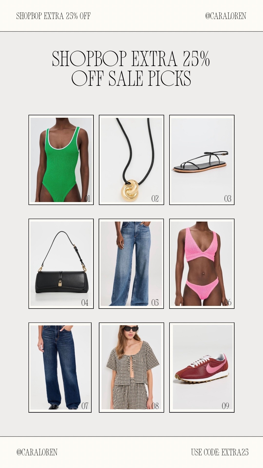 Extra 25% off at @Shopbop with code EXTRA25

#LTKSaleAlert #LTKPetite #LTKootd