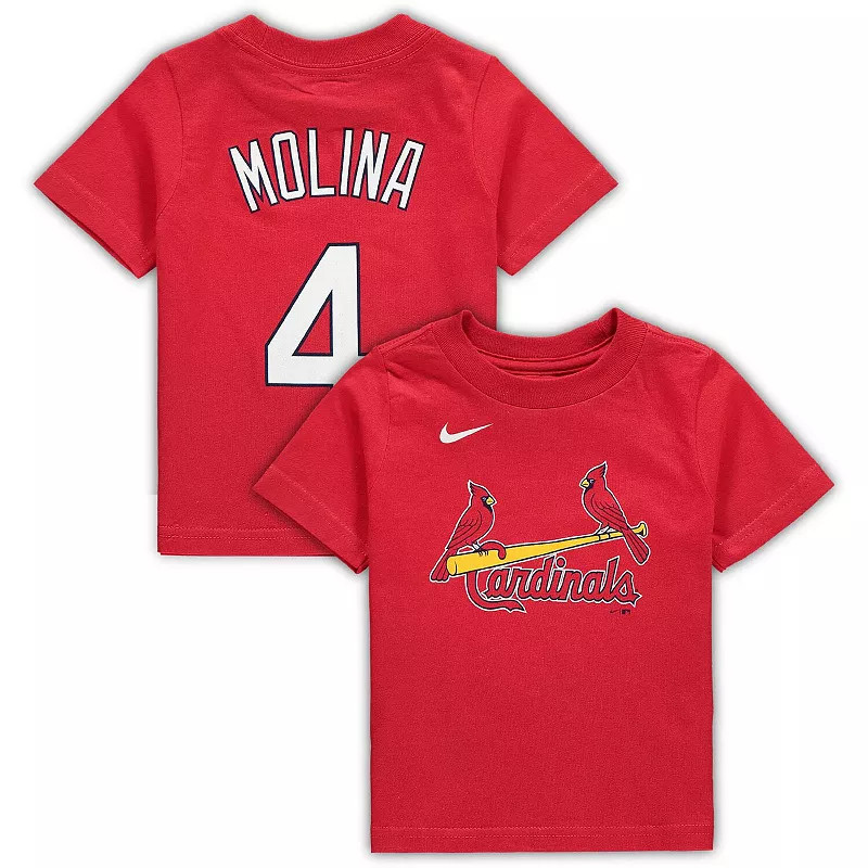 Infant Nike Yadier Molina Red St. Louis Cardinals Player Name & Number T-Shirt, Boy's, Size: 18 Months | Kohl's
