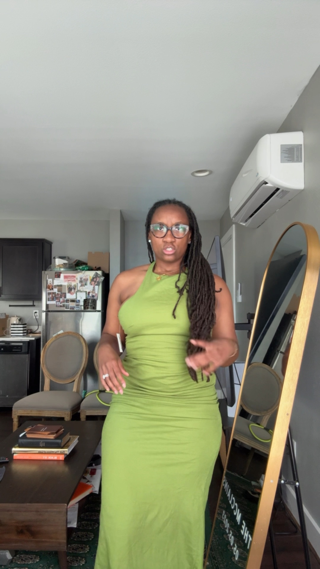 Linen halter dress 💚 Unfortunately she’s sold out but I found similar ones below! 

#LTKSeasonal #LTKFindsUnder100 #LTKSummerEdit