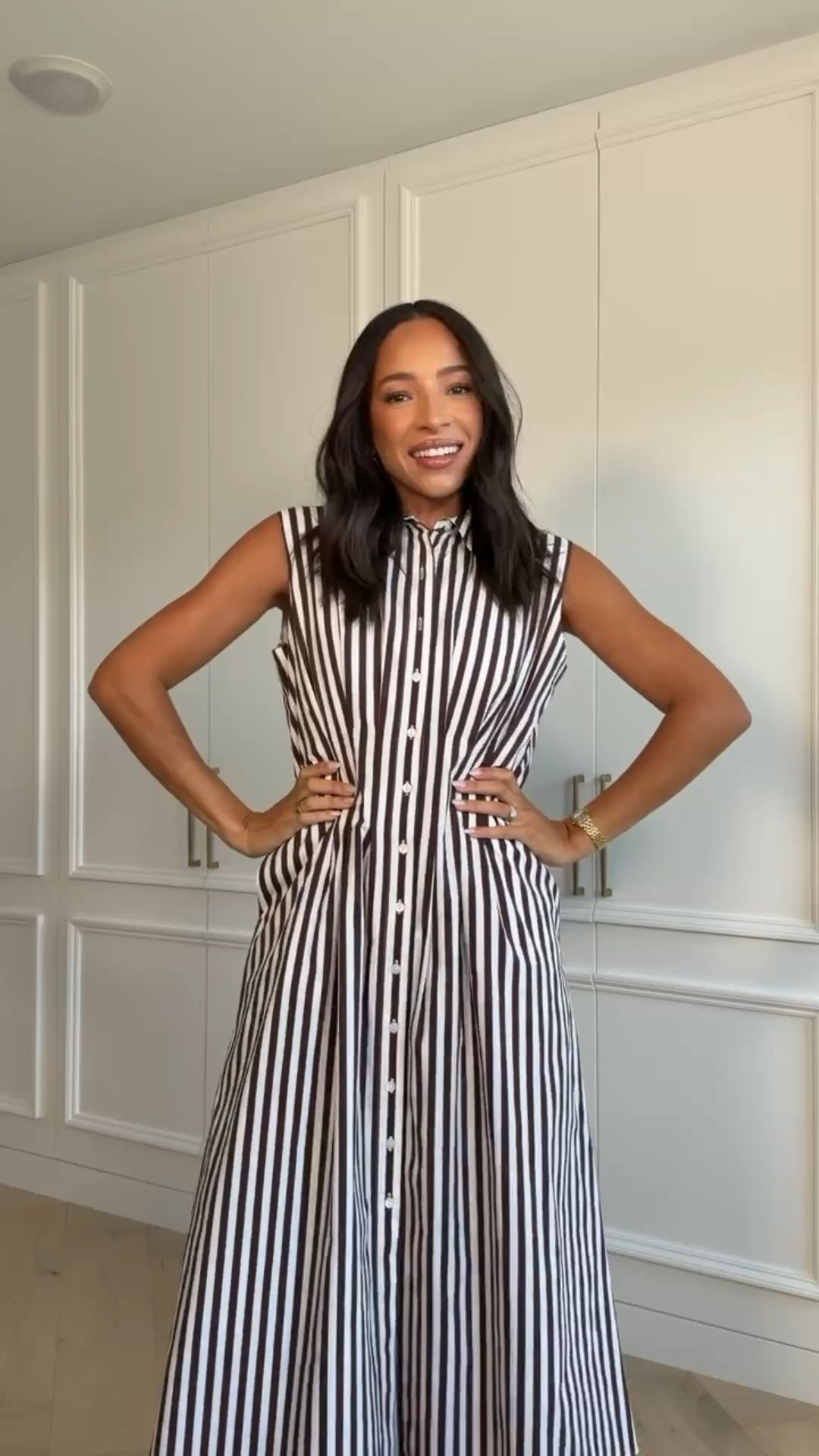 50% OFF everything + free shipping 🤍 This dress is nursing friendly, fully-lined and has pockets! Wearing size 2 striped pleated midi shirt dress

summer outfit, summer fashion, summer style, summer sale, Ann Taylor sale, workwear, work outfit, office outfit, business casual, mom outfit, postpartum outfit

#LTKSeasonal #LTKSaleAlert #LTKWorkwear