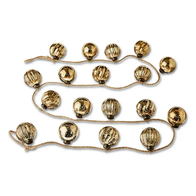 My Texas House Gold Shatterproof Ornament Garland, 72 in | Walmart (US)