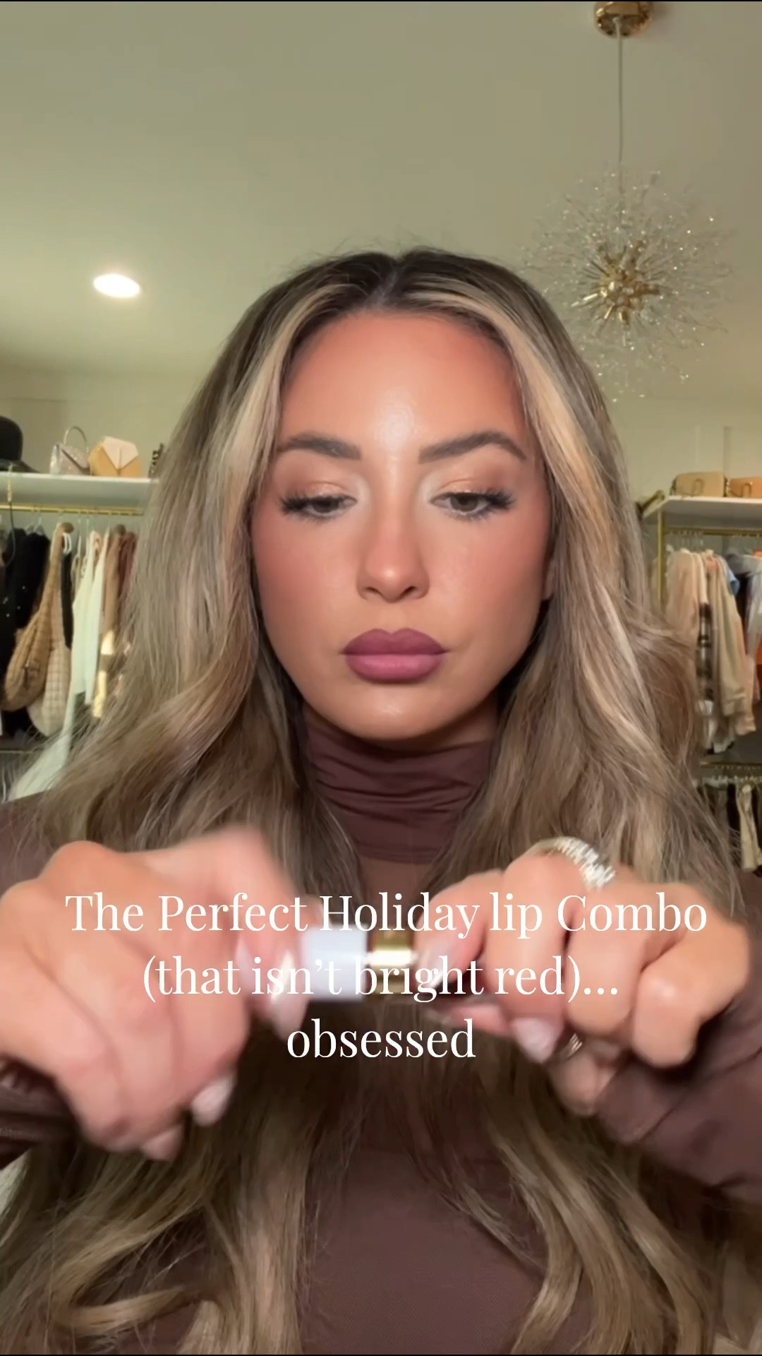 The Perfect Holiday lip combo (that isn’t bright red)… obsessed
Lipliner shade - Plum
Lip Oil - Wined Down
Lip Gloss - Glazed Almond


#LTKHoliday #LTKgrwm #LTKBeauty