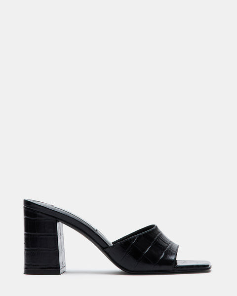 ALAYA BLACK CROCODILE | Steve Madden (US)