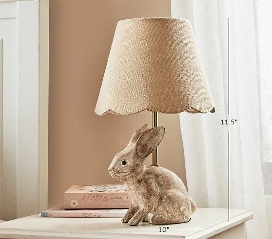 Emily & Meritt Bunny Table Lamp | Pottery Barn Kids