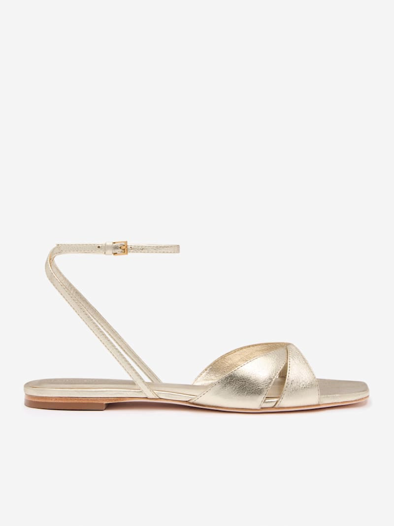 Marigold Flat Sandal | Reformation (Global)
