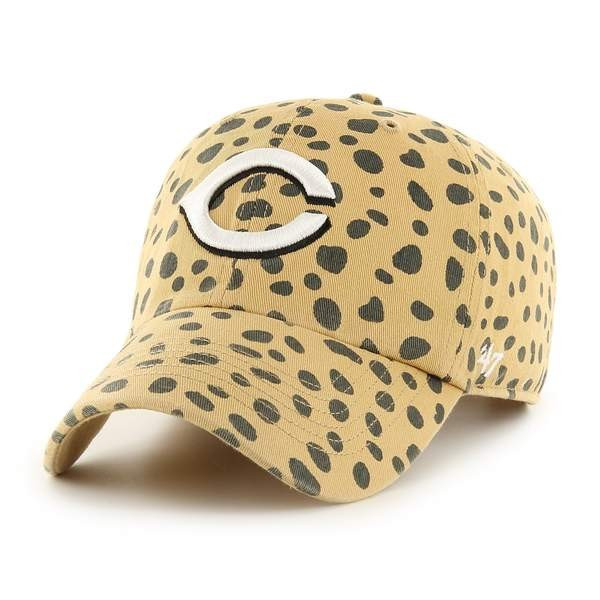 CINCINNATI REDS CHEETAH '47 CLEAN UP WOMENS | '47Brand