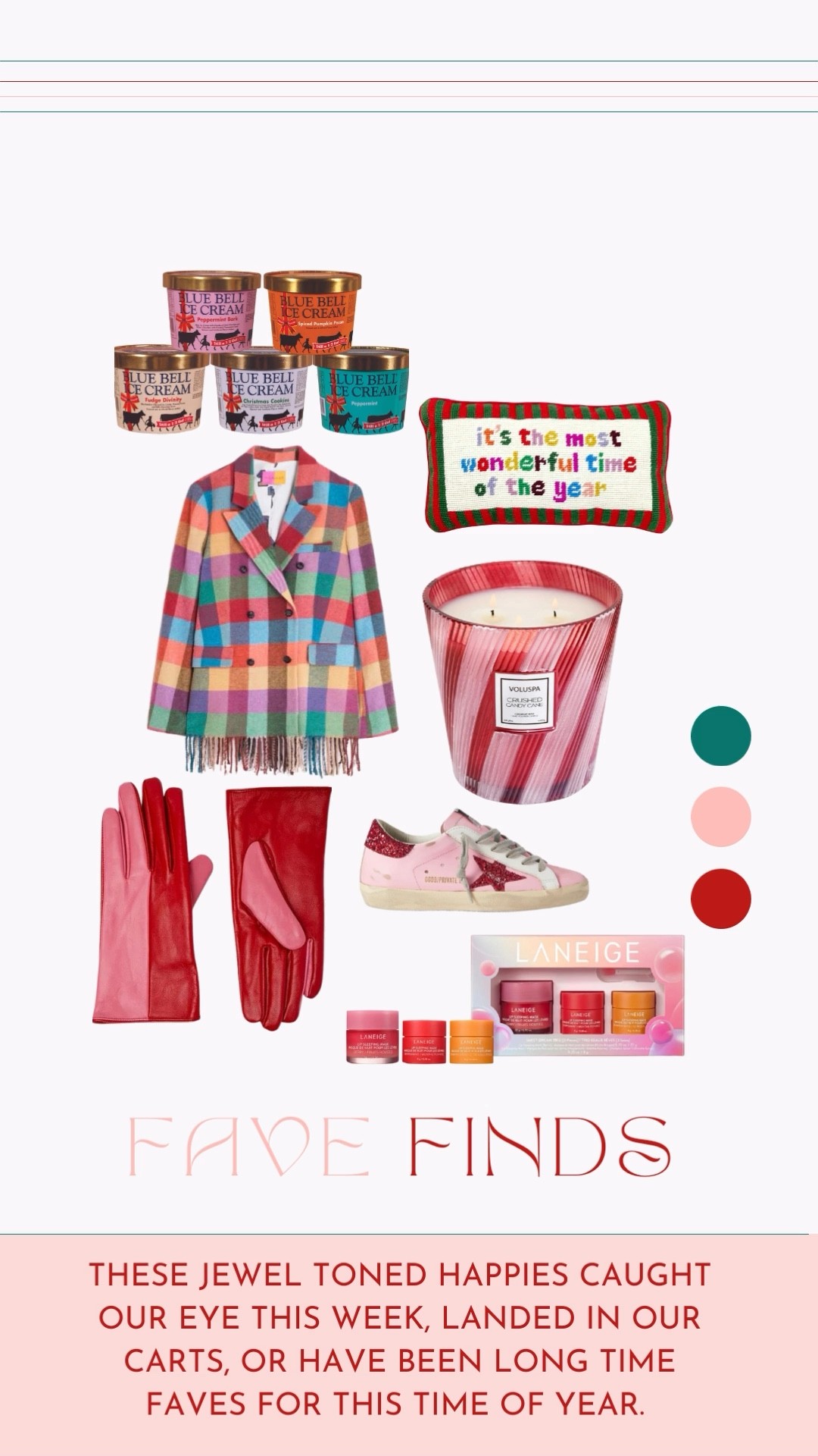 Jewel toned happies to kick start the holiday season! ❤️💗🎅🏻💋🙌🏻 #bluebell #soverymerry #goldengoose #anthropologie #scoopforwalmart #whoawaitwalmart #voluspa #holidaycandle #tistheseason #sephorasale #confettees #lovemyconfettees #ahappylittleshop #confetteesbymariavictoria #mymariavictoria #shopsmall #shoplocal #shophou #happyheart #pinkandred #confetteeskindnessclub #confetteestexas #confetteesmadre #confetteesactivewear 

#LTKhome #LTKHoliday #LTKSeasonal