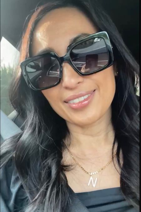 Sunglasses are on sale Buy One Get One Free. This style is a nice oversized pair and comes in different colors. I have the black and the brown polarized  

#LTKtravel #LTKunder100 #LTKsalealert