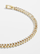 Miley Bracelet - Gold/Pavé | BaubleBar (US)
