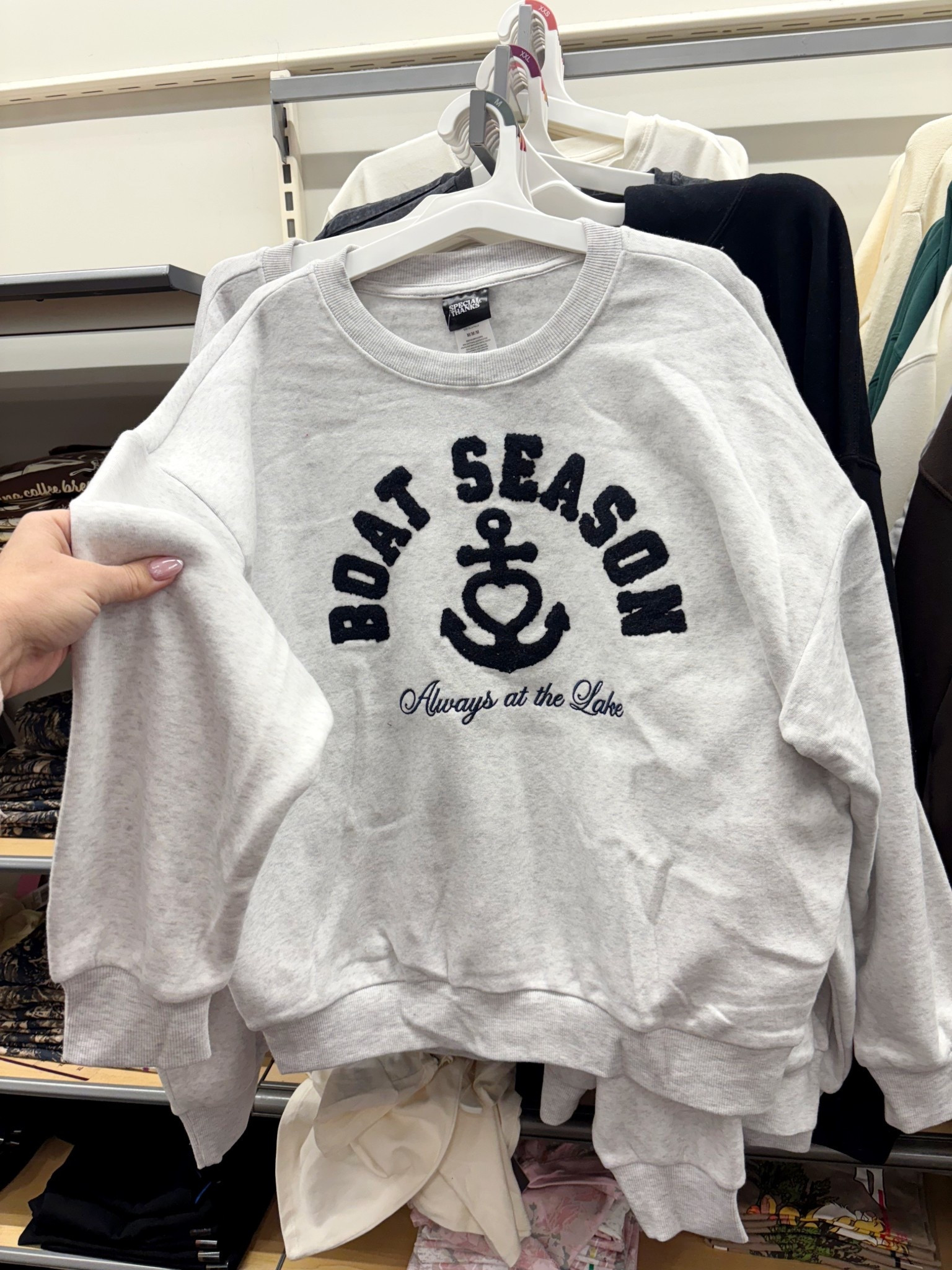 Love this sweatshirt- boat season, summer nights ⚓️ nautical style @Target 

#LTKTravel #LTKmomlife #LTKootd